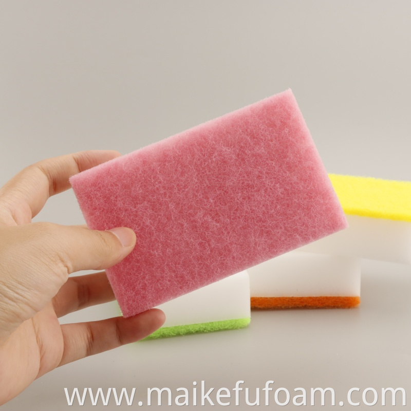 pink scouring pad